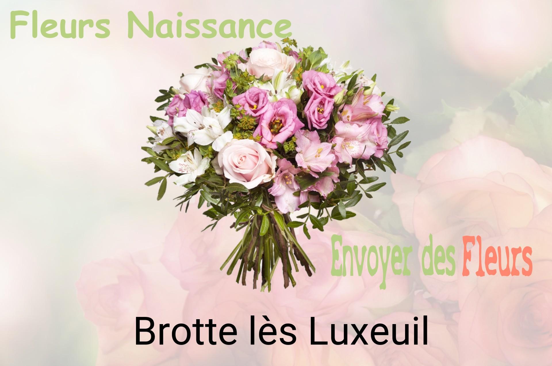 Bouquet de fleurs de naissance livré à Brotte-lès-Luxeuil