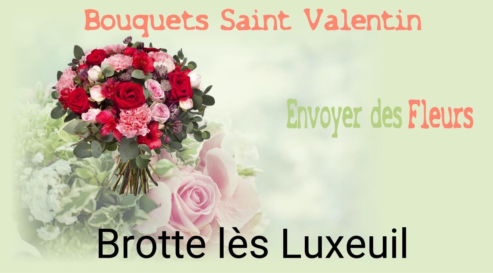 Roses de Saint-Valentin livrées à Brotte-lès-Luxeuil
